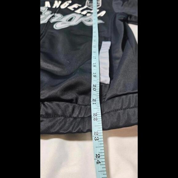 GIII Los Angeles Kings Women's Black Zip-Up Track Jacket Size Small - Picture 11 of 11